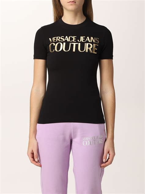 versace jeans t shirt women'|Versace Jeans couture outlet usa.